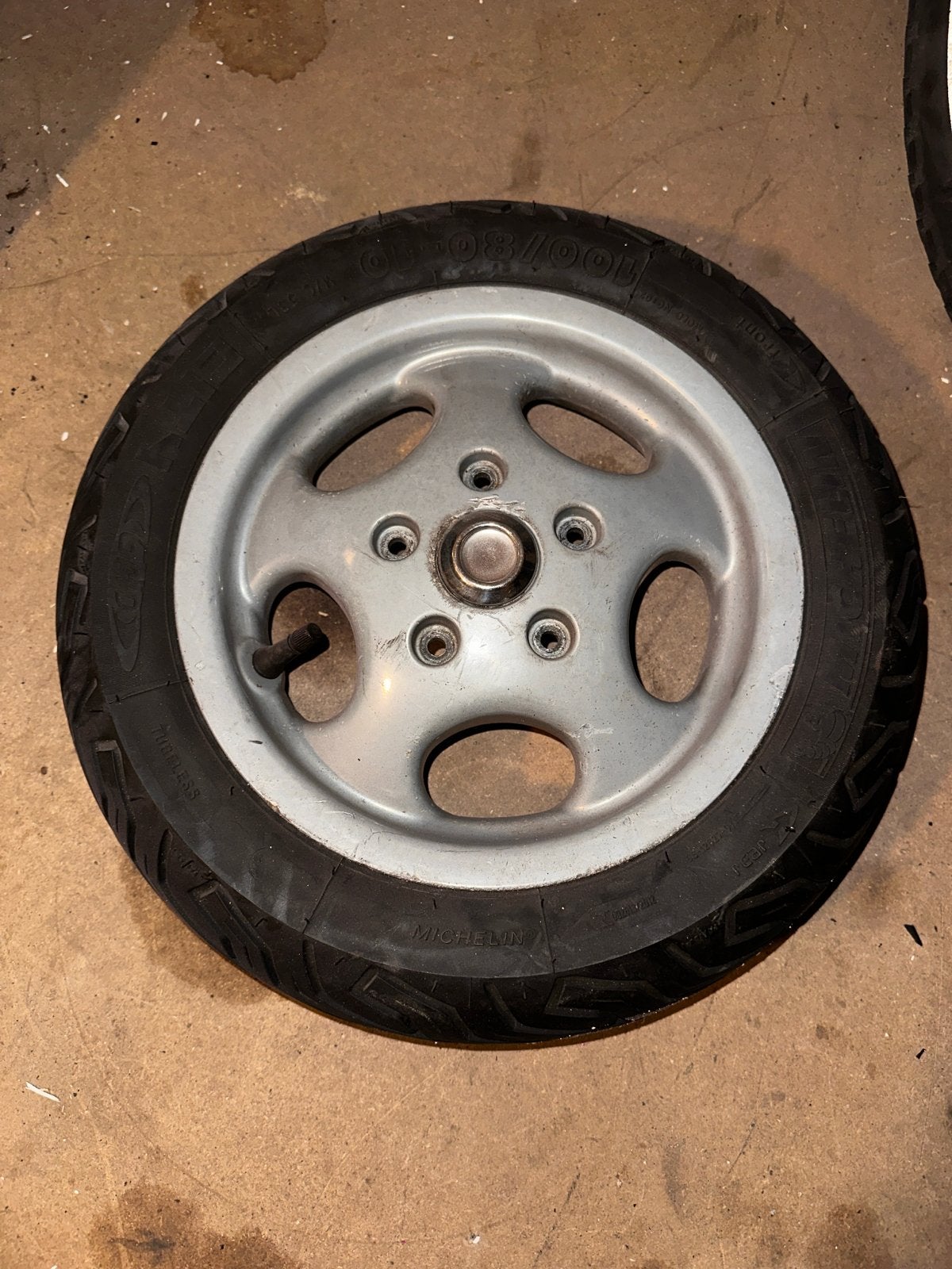 Zip SP velg met nieuwe Michelin City Grip band, Ophalen, Gebruikt, Overige typen, Piaggio