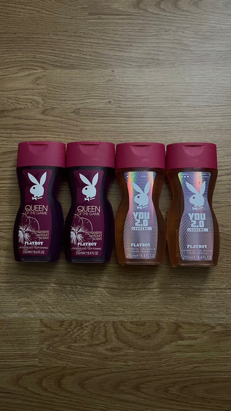4x playboy douchegel, Ophalen of Verzenden, Nieuw, Bad & Douche