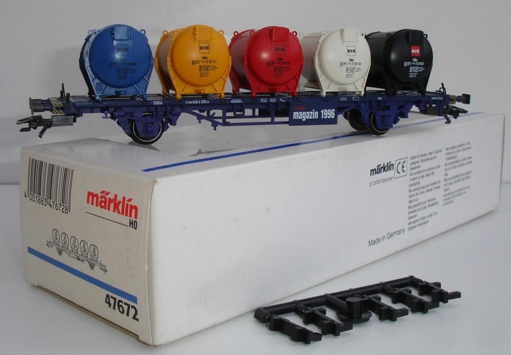 Märklin 47672 Märklin Magazin Jaarwagen 1996 !, Hobby en Vrije tijd, Modeltreinen | H0, Nieuw, Wagon, Wisselstroom, Märklin, Ophalen of Verzenden