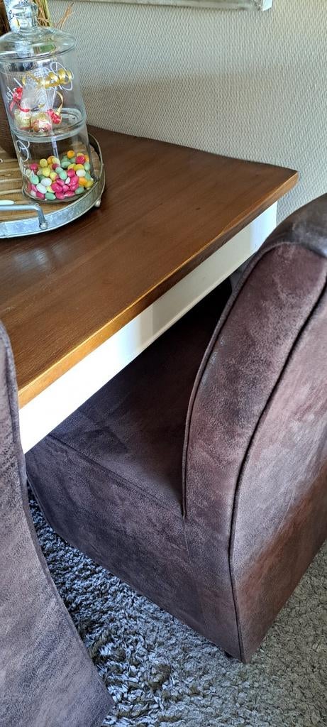 Eethoek met 6 stoelen, Ophalen, Gebruikt, 4 tot 6 stoelen
