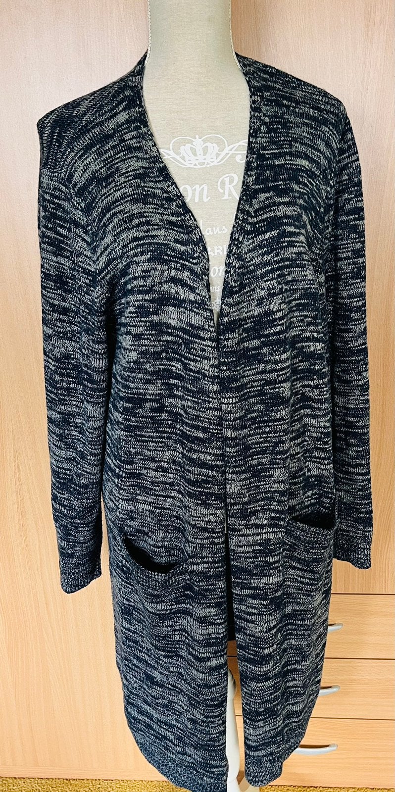 Exxellent lang vest maat 46/48(v), Kleding | Dames, Ophalen of Verzenden, Zo goed als nieuw, Maat 46/48 (XL) of groter, Blauw