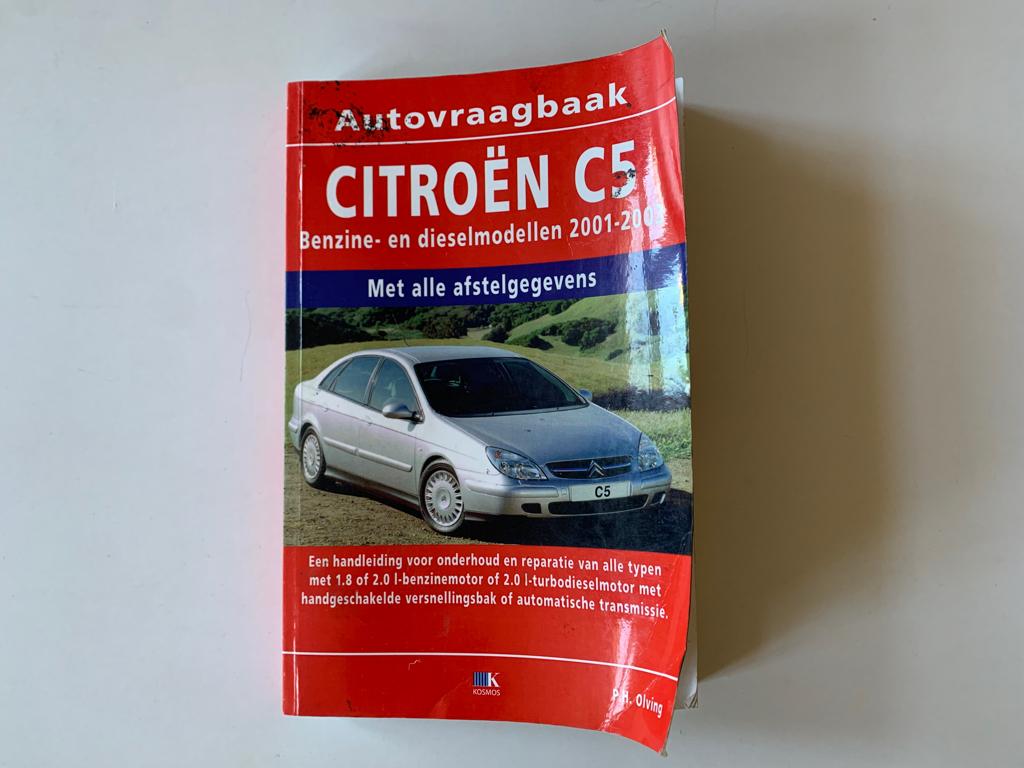 Autovraagbaak voor Citroën C5, Ophalen of Verzenden, Gelezen, P. H. Olving