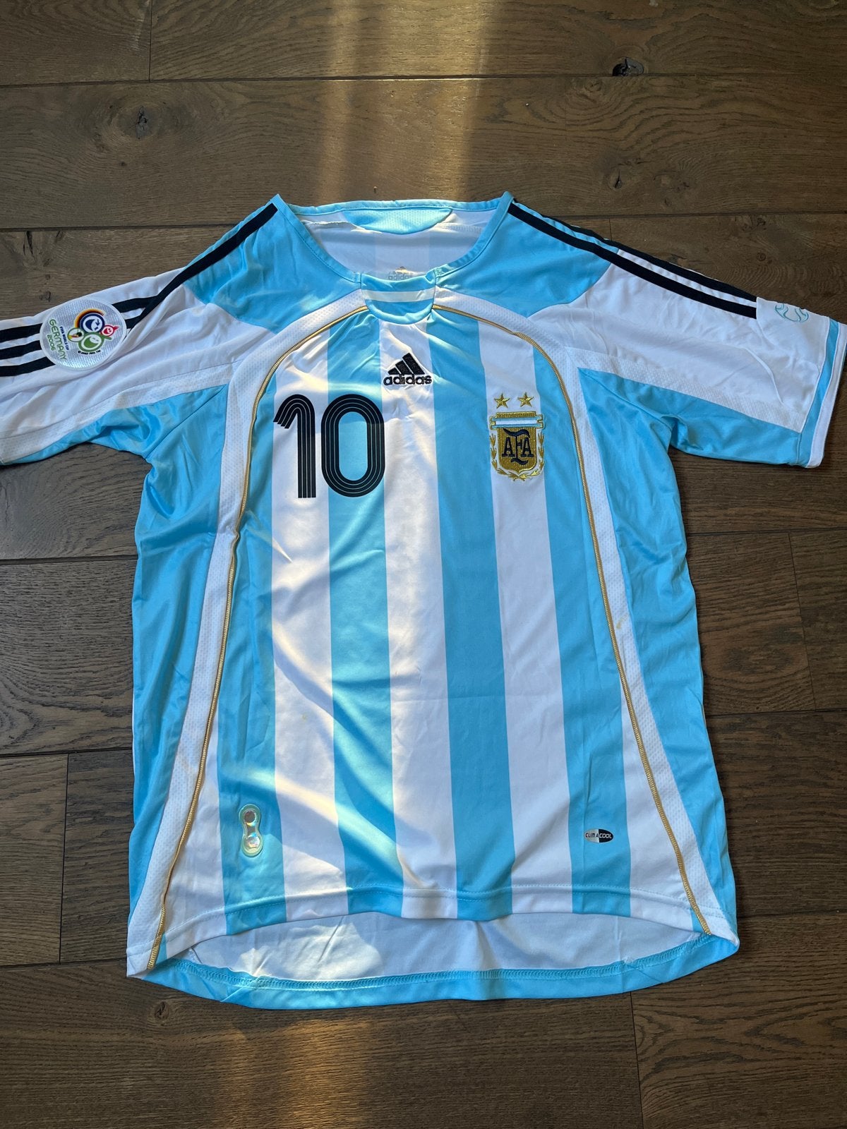 Argentinië Riquelme 10 thuisshirt 2008-2009 - Nieuw, Ophalen of Verzenden, Nieuw, Shirt