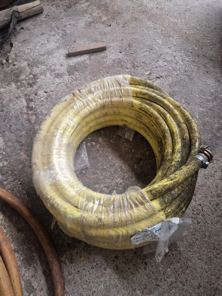 Tricoflex Tuinslang Geel Ø 25mm - 25m, Ophalen of Verzenden, Nieuw, Tuinslang