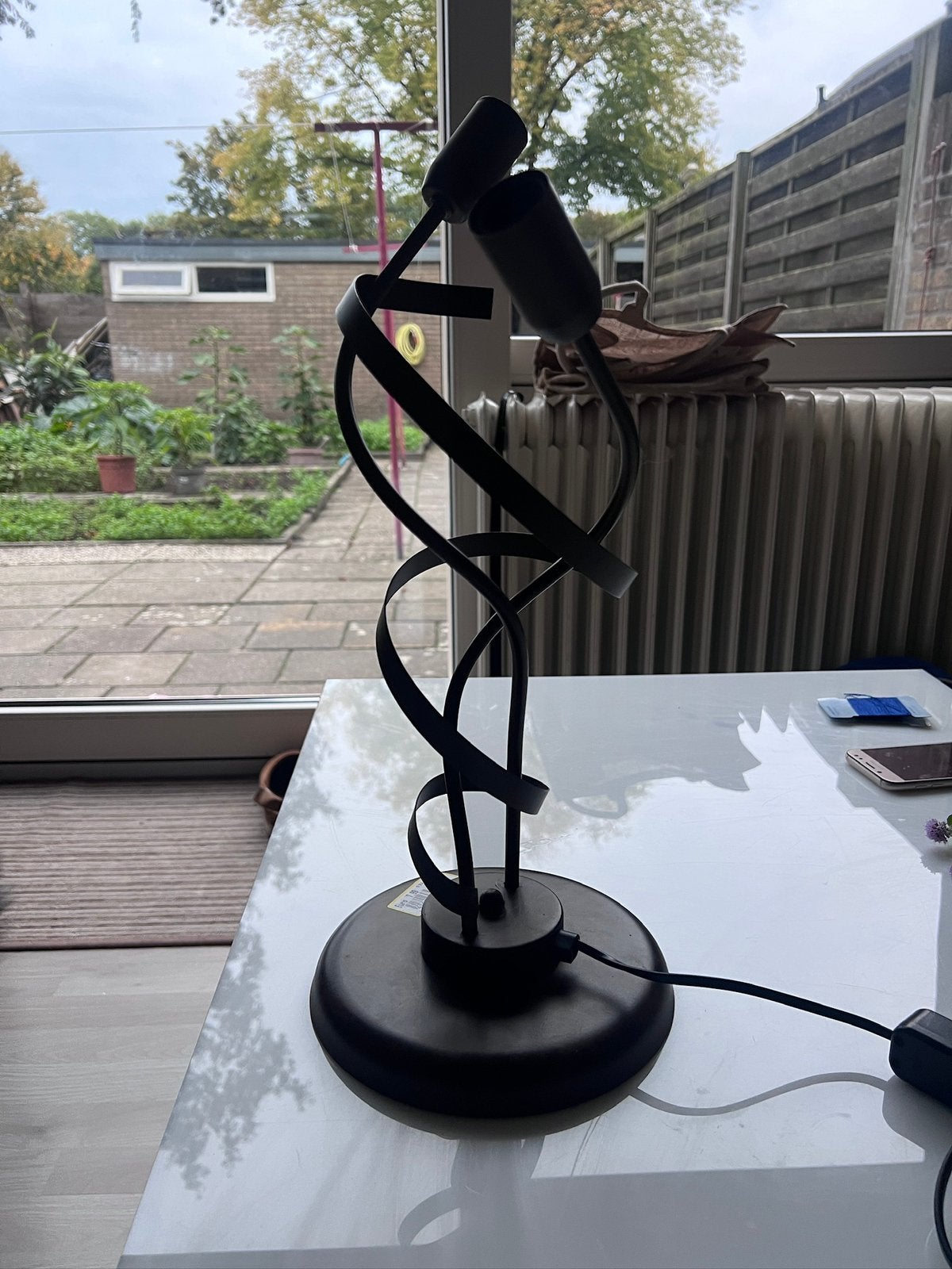 Tafellamp vintage, Ophalen of Verzenden, Zo goed als nieuw, Minder dan 50 cm