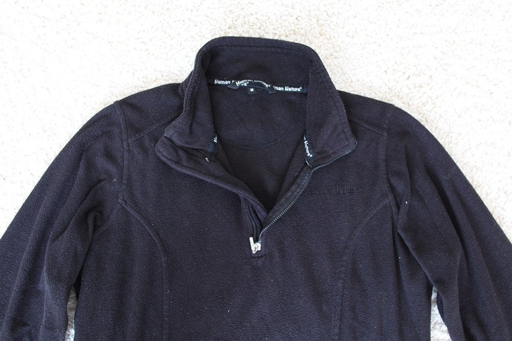 Human Nature Trui Zwart (M) - 26 € 15,-, Maat 38/40 (M), Zwart, Ophalen of Verzenden, Zo goed als nieuw