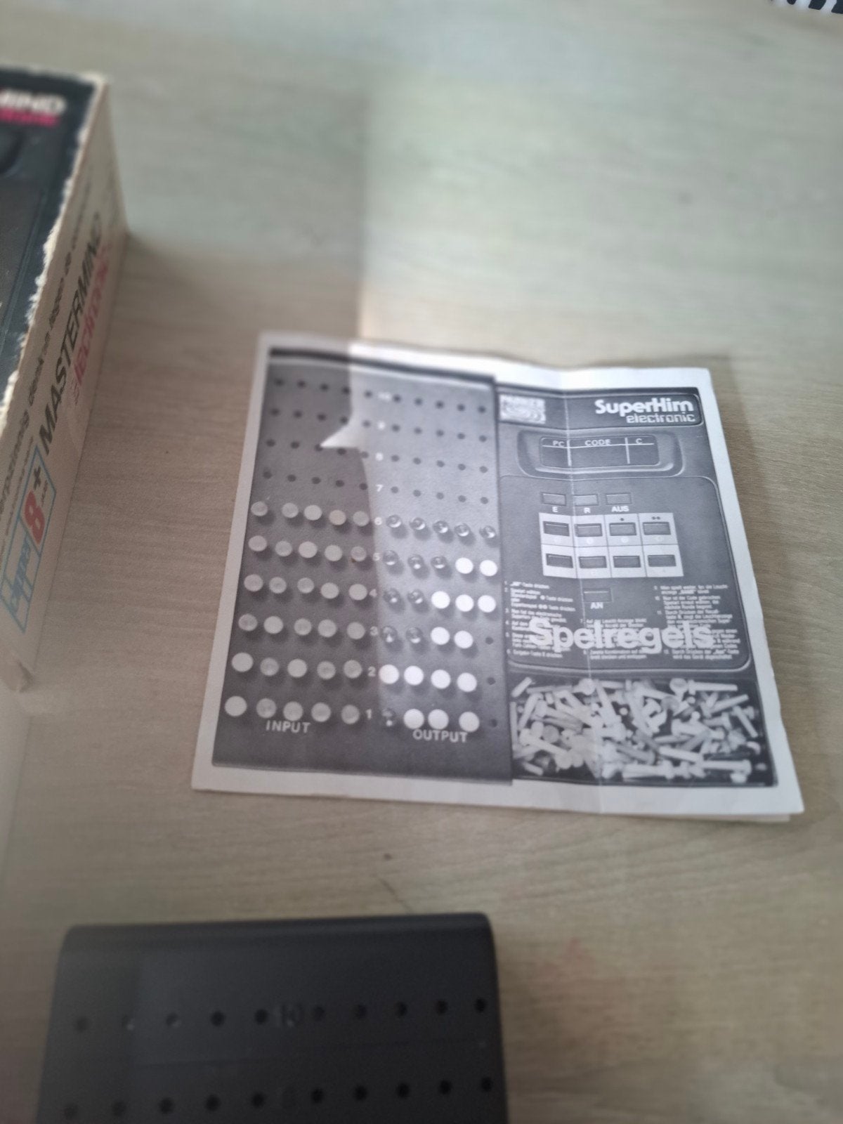 Mastermind Electronic Clipper - Vintage Gezelschapsspel, Gebruikt, Clipper, Een of twee spelers, Clipper