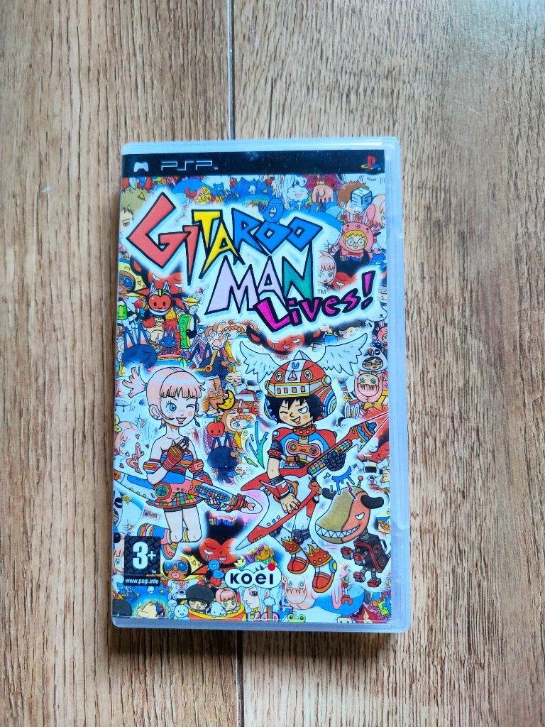 PSP Spel - Gitaroo Man Lives, Avontuur en Actie, 1 speler, Ophalen of Verzenden, Zo goed als nieuw