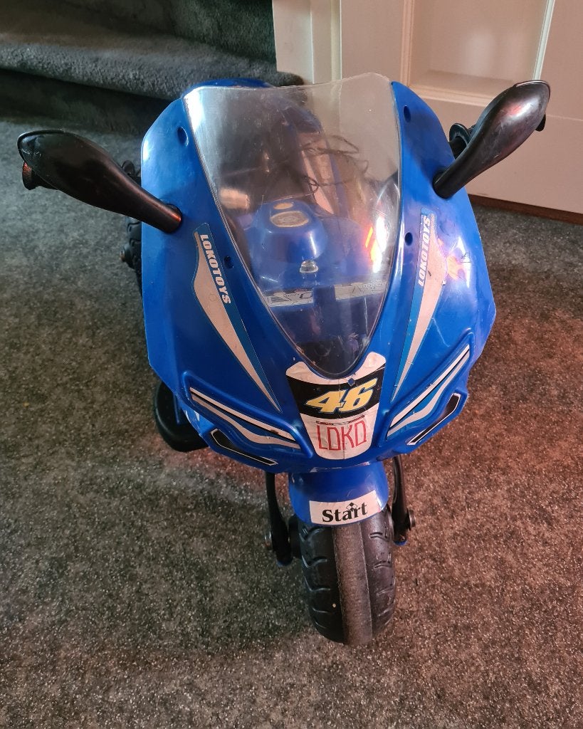 Stoer en veilig driewielers met motor, Ophalen, Gebruikt, Loko toys