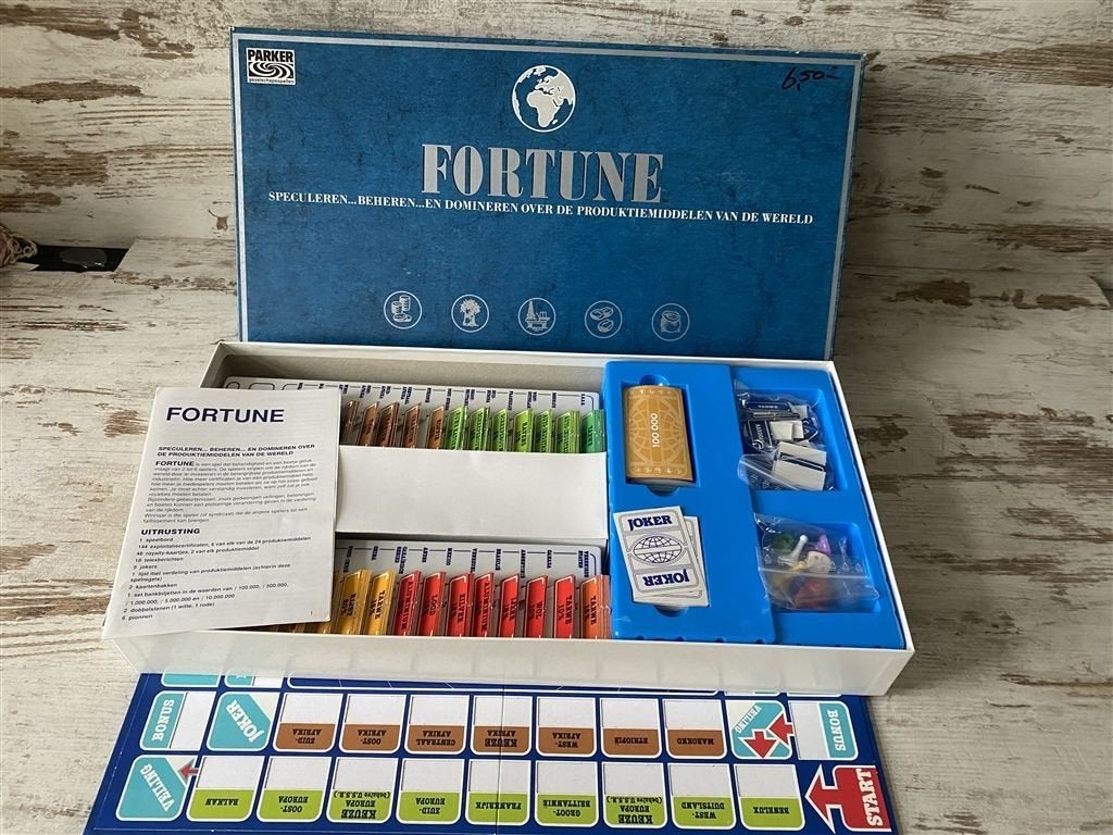Fortune versie van Parker [s400], Hobby en Vrije tijd, Gezelschapsspellen | Bordspellen, Verzenden, Zo goed als nieuw