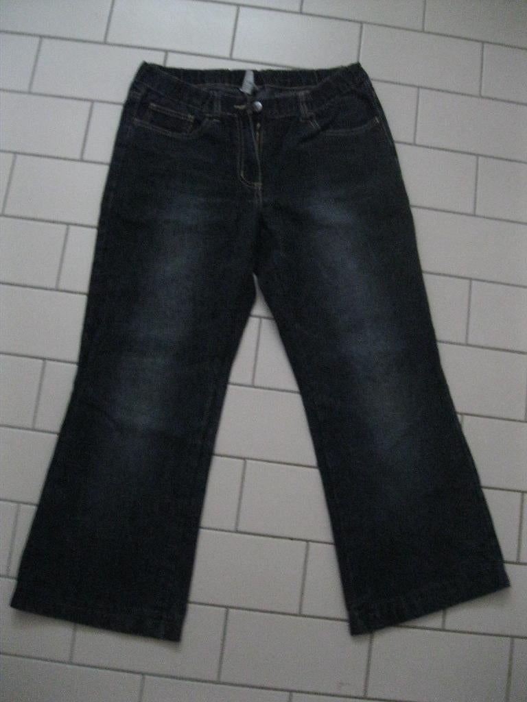 maat 152, (gr.952) 1 blauwe spijkerbroek, Kinderen en Baby's, Kinderkleding | Maat 152, Broek, Meisje, Ophalen of Verzenden, Zo goed als nieuw