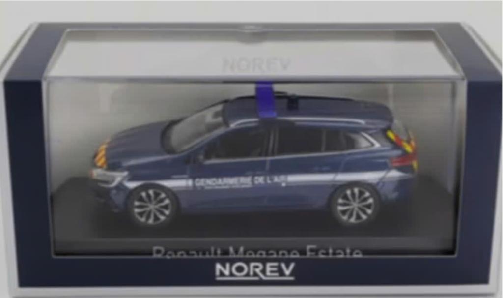 Renault Megane Sport Tourer Gendarmerie de l'air 1/43 517693, Hobby en Vrije tijd, Modelauto's | 1:43, Verzenden, Nieuw, Auto