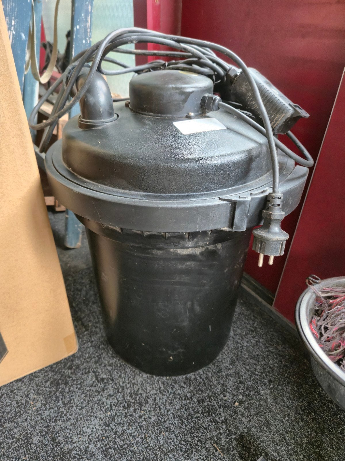Drukfilter B 12000, Ophalen, Vijverfilter