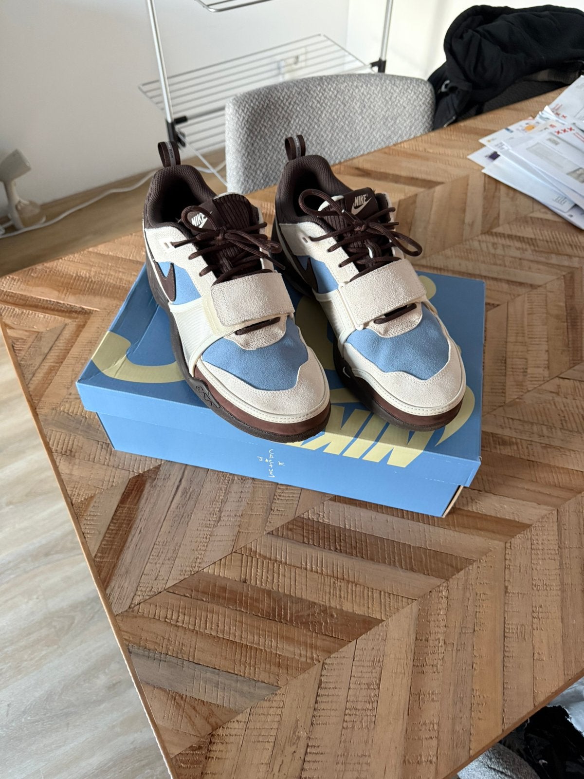 Nike Zoom Field Jaxx x Travis Scott – Leche Blue Maat: 45, Ophalen of Verzenden, Nieuw