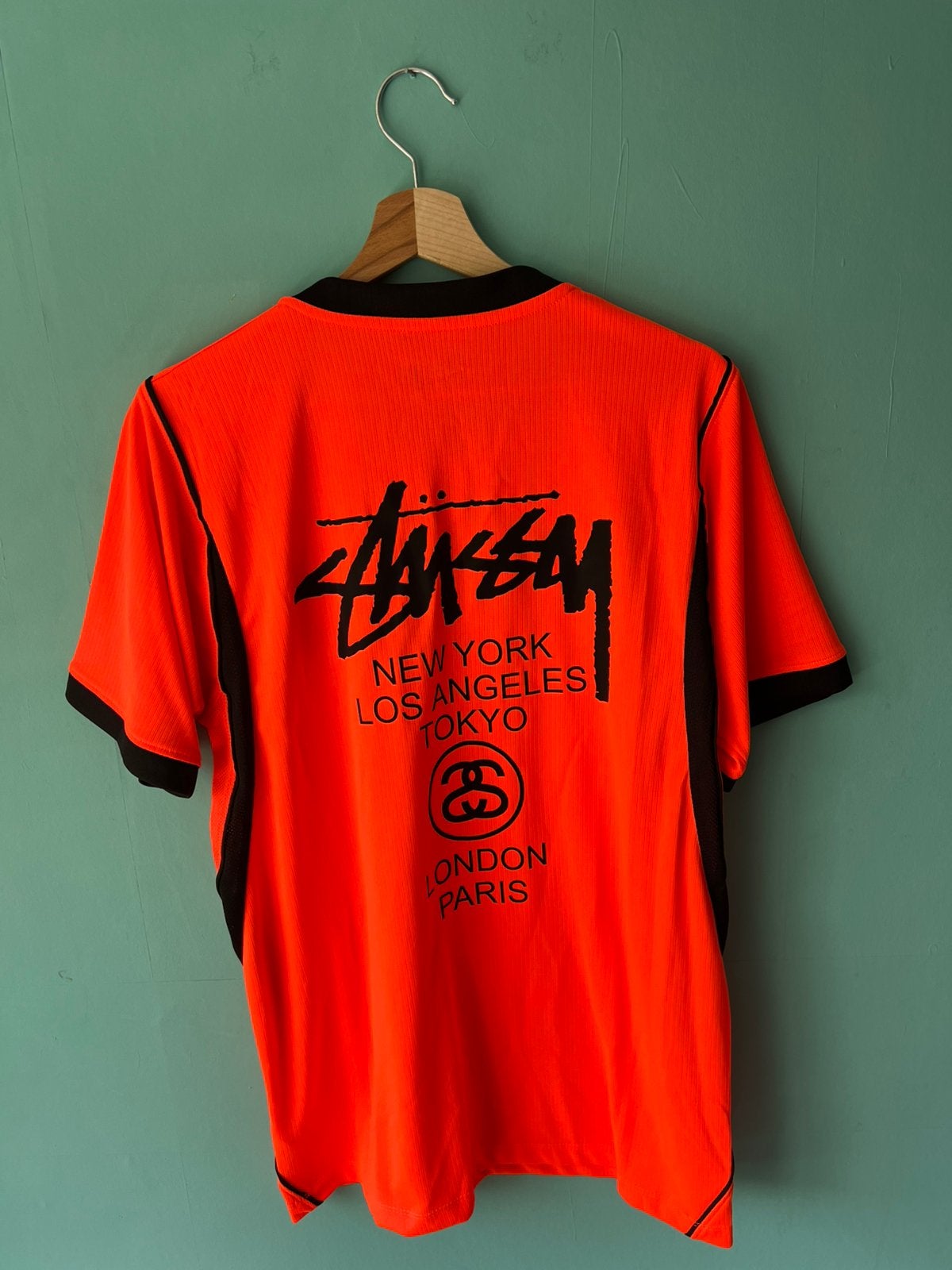 Nederlands elftal thuisshirt WK 2026 Stüssy  Maat L, Maat 52/54 (L), Nieuw, Oranje, Ophalen of Verzenden
