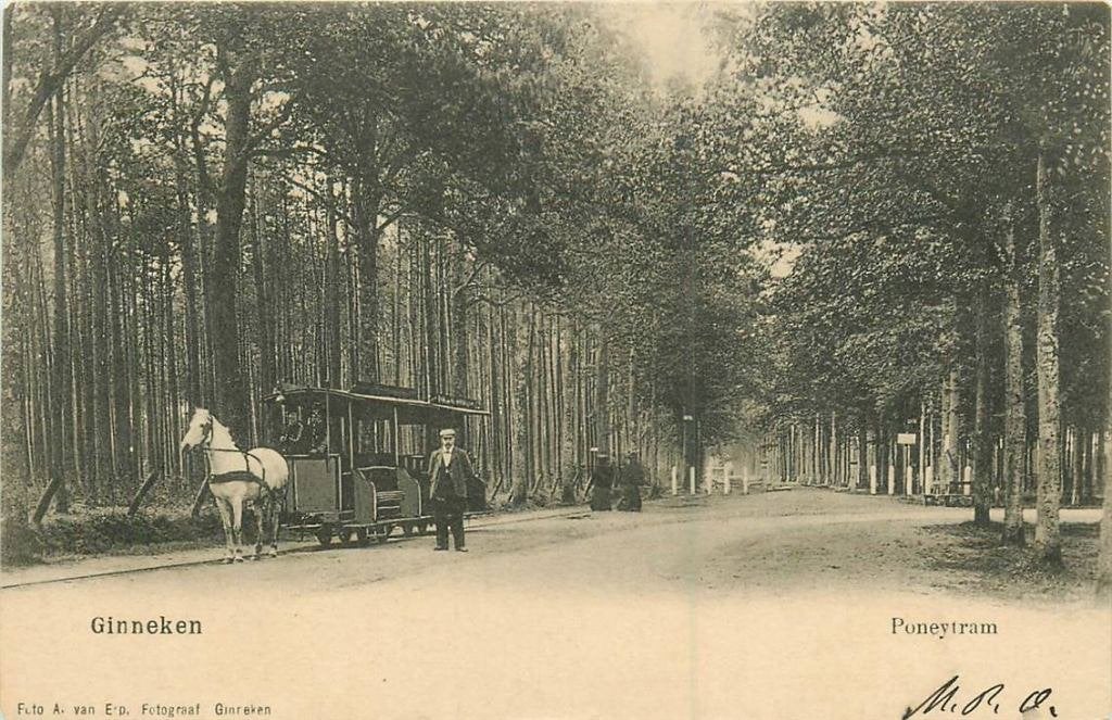 388-529-039 Ginneken Poneytram, Verzenden, Voor 1920, Noord-Brabant