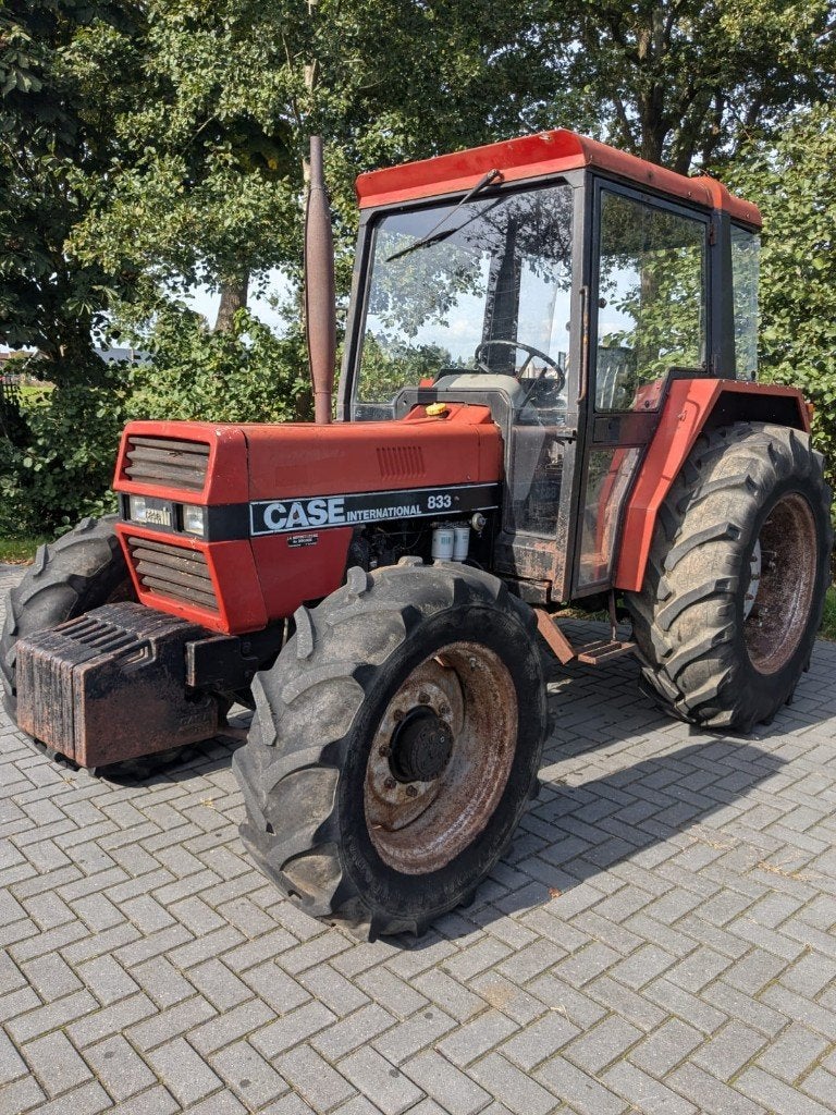 Case IH 833 4x4  + Diversen, 80 tot 120 Pk, Gebruikt, Case IH, Ophalen of Verzenden