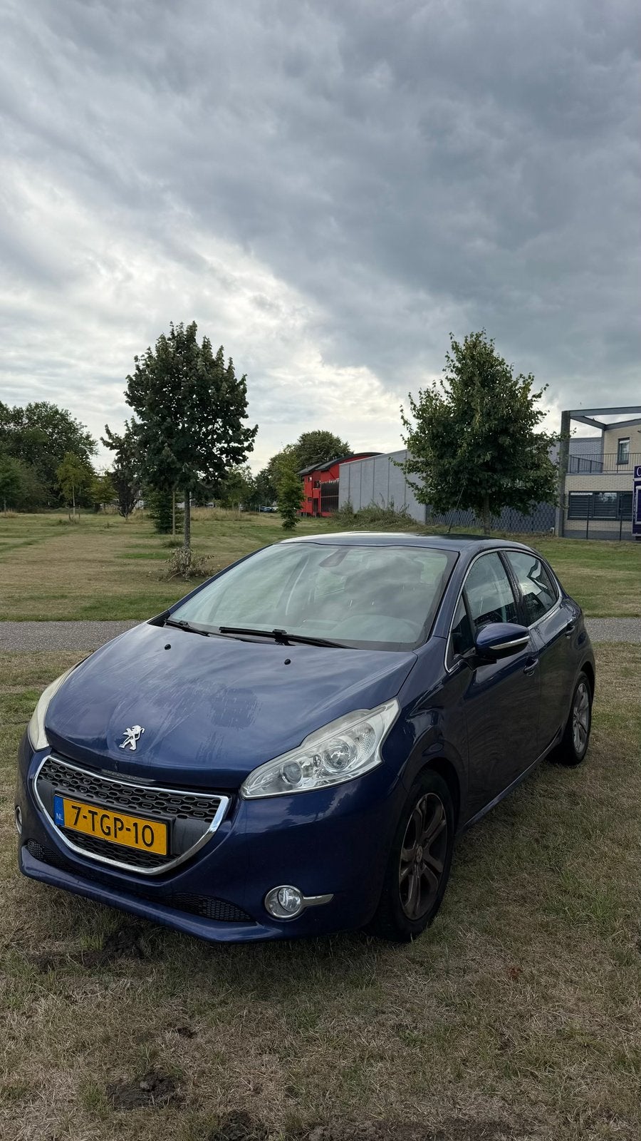 Peugeot 208 1.2 VTI 60KW/82PK 5-D 2012 Blauw, Auto's, Peugeot, Voorwielaandrijving, Euro 5, Stof, 1199 cc