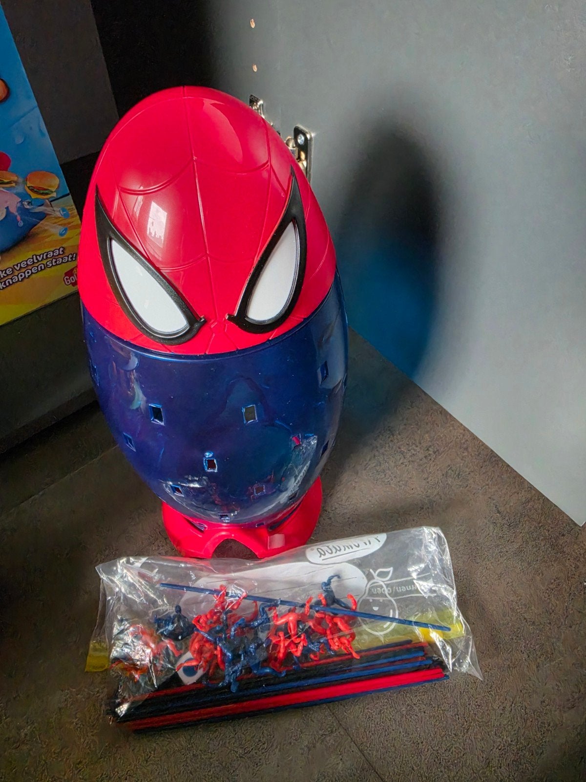 Spiderman Drop Spel - Leuk voor jong en oud!, Ophalen, Gebruikt, Jongen of Meisje