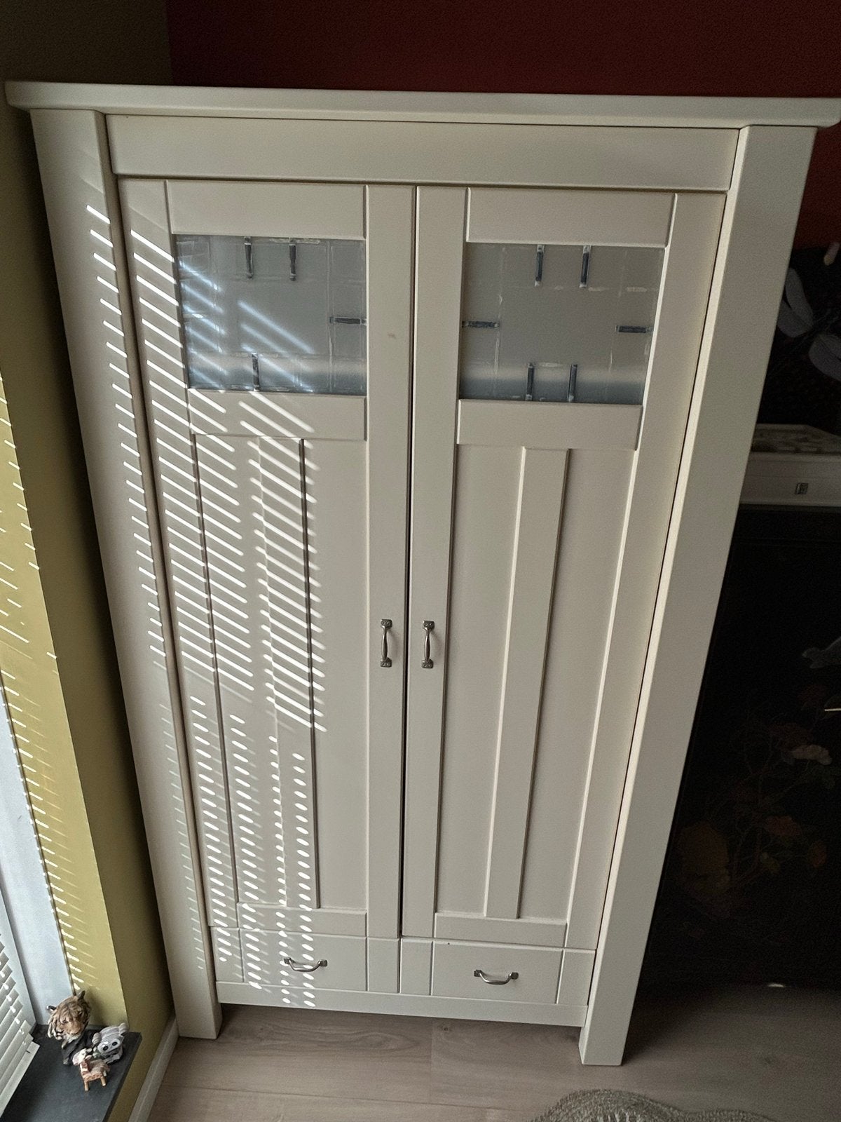 Gratis glas in lood kast - opknapper, Ophalen, Gebruikt, 50 tot 100 cm, Glas