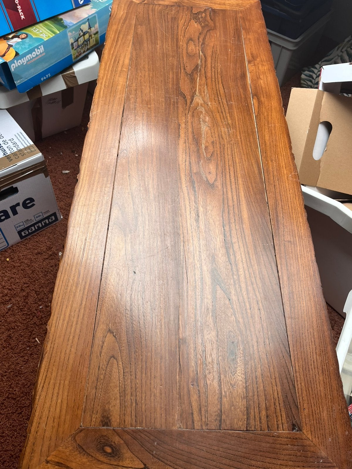 Aziatisch tafel met kruk ( kan bv voor muziek spelen), Ophalen, 100 tot 150 cm, Zo goed als nieuw, 25 tot 50 cm
