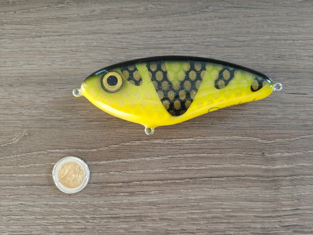 Derkbait custom jerkbait 12cm 70g snoek, Watersport en Boten, Hengelsport | Roofvissen, Ophalen, Nieuw, Overige typen