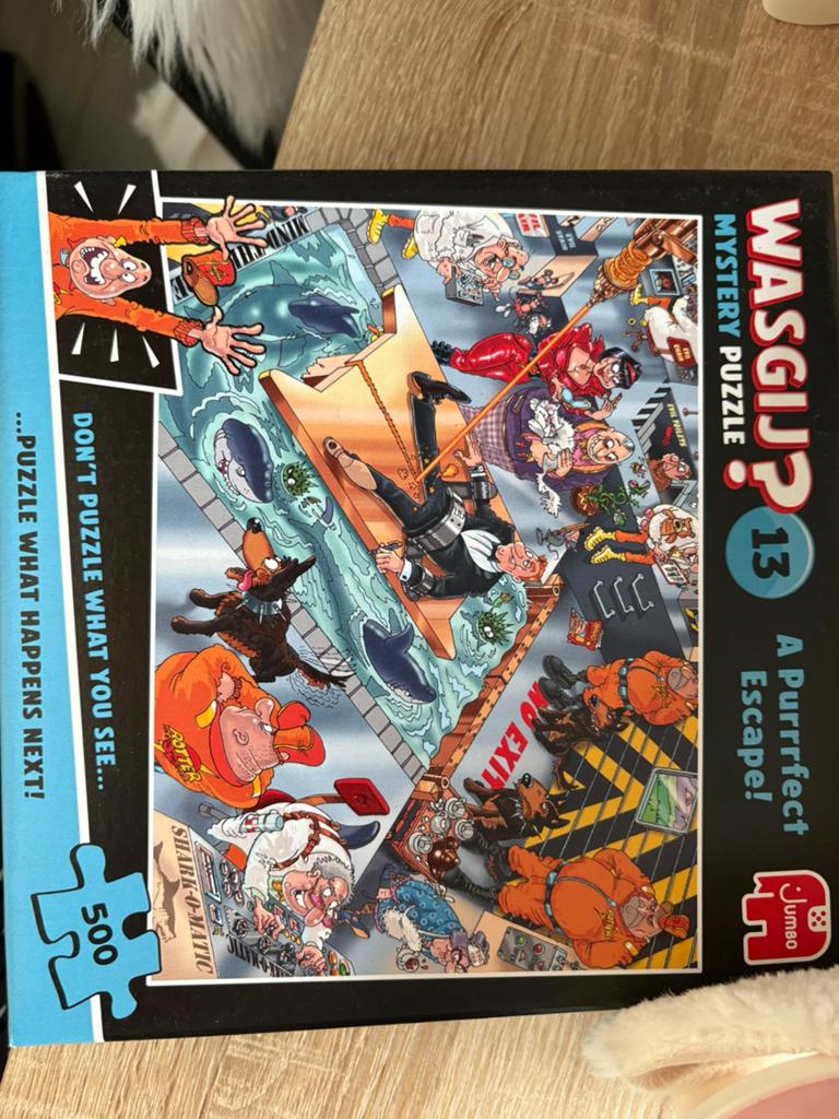 Wasgij puzzels 500 stukjes., Ophalen of Verzenden, 500 t/m 1500 stukjes, Zo goed als nieuw