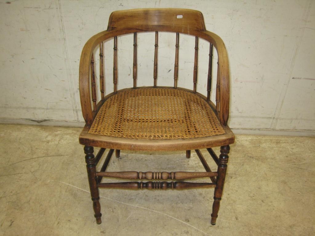 Antieke captain's chair, Antiek en Kunst, Antiek | Meubels | Stoelen en Banken