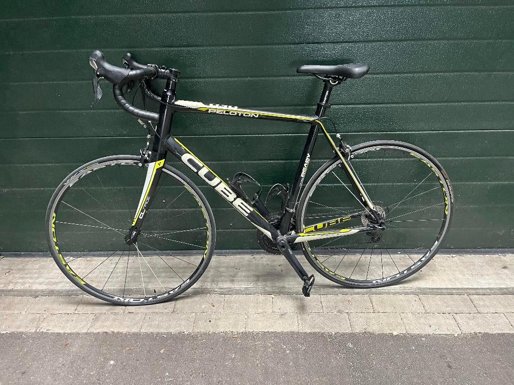 Cube racefiets, Fietsen en Brommers, Velgrem, Aluminium, Zo goed als nieuw, 15 tot 20 versnellingen