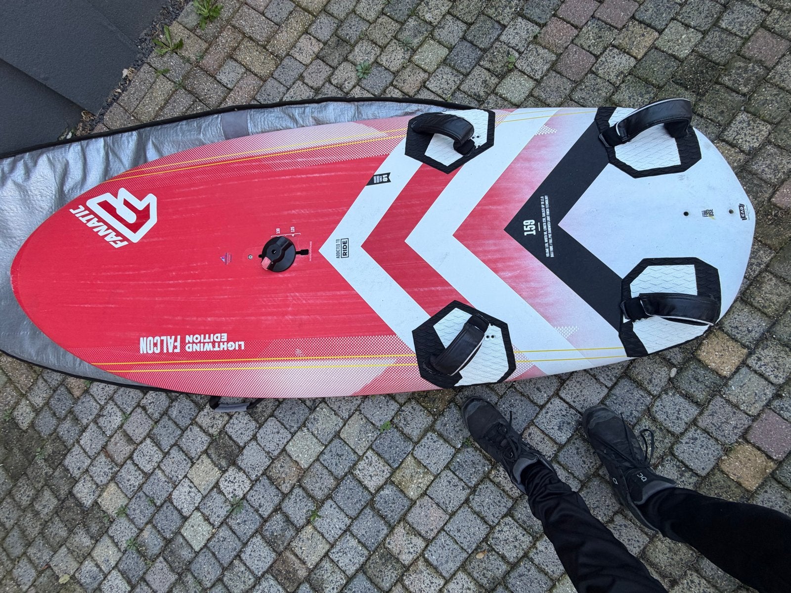 Fanatic Falcon Lightwind 159 (2018) Windsurfplank, Watersport en Boten, Ophalen, Met draagtas, Minder dan 250 cm, Fanatic