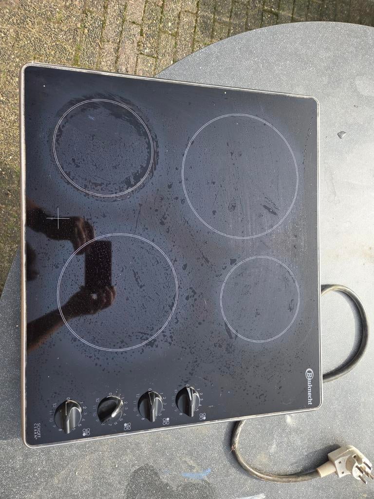 Bauknecht ETK6640-IN Kookplaat - 6.2 kW, Gebruikt, Inbouw, Elektrisch, 4 kookzones