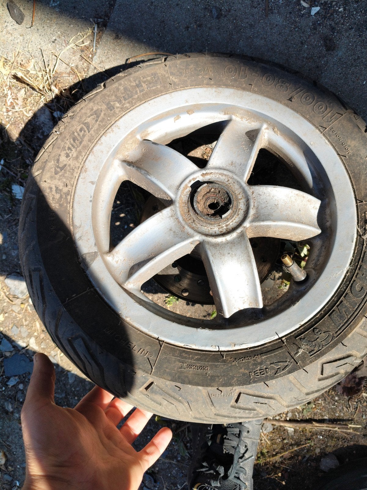 Velg Piaggio Zip 4-takt Zip 2000 band, Fietsen en Brommers, Brommeronderdelen | Scooters, Ophalen of Verzenden