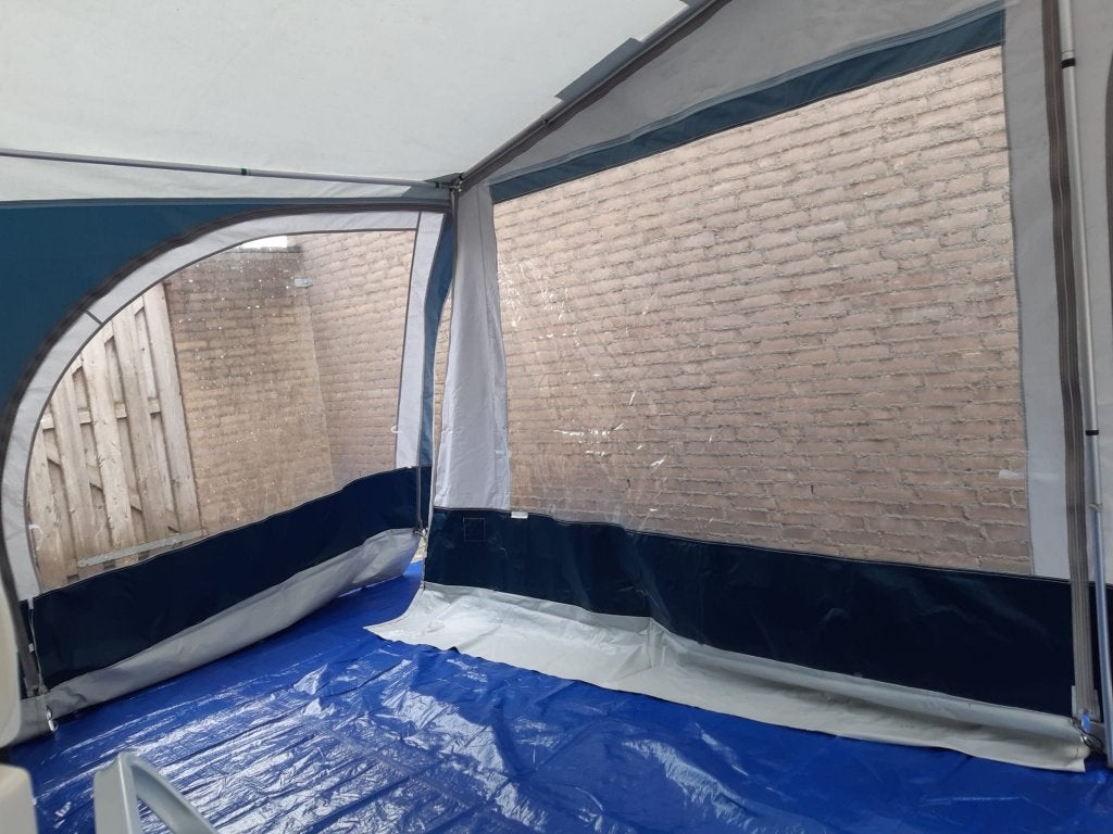 Voortent, Caravans en Kamperen, Ophalen