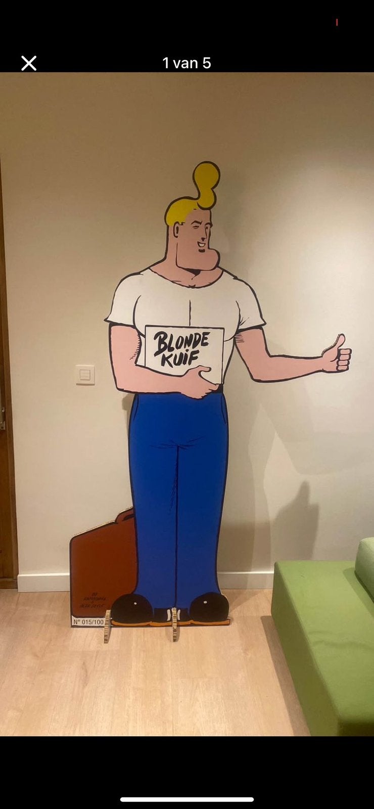 Herr Seele  en Kamagurka (Cowboy Henk), Ophalen