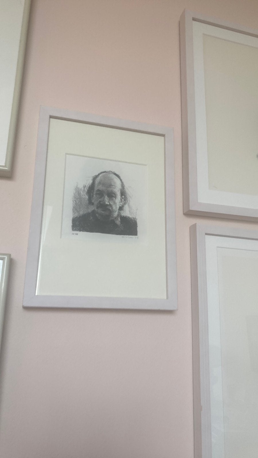 Metten Koornstra Litho’s 6 x ingelijst+3 losse, Met glas, Ophalen, Portret en Figuren, Lithografie