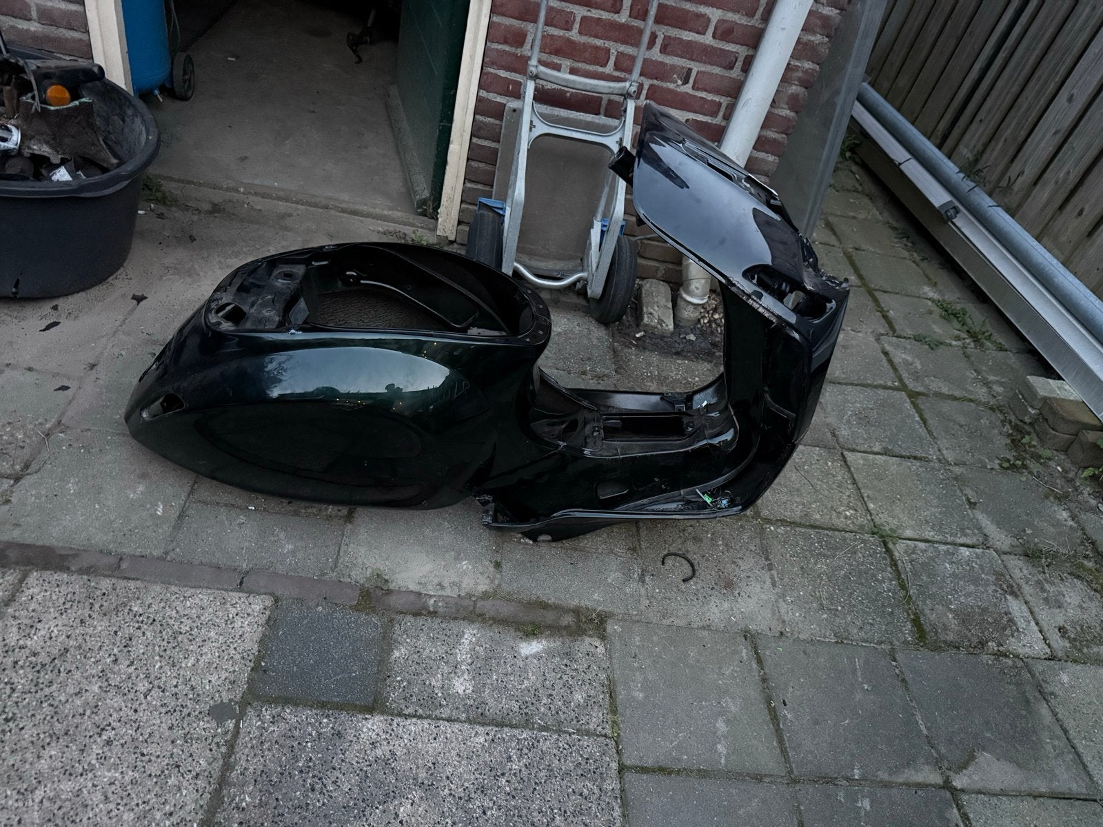 Vespa Primavera frame met kenteken brom 2014, Fietsen en Brommers, Gebruikt, Overige modellen, Maximaal 45 km/u, Ophalen of Verzenden