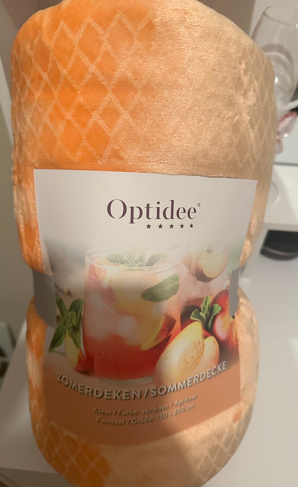 Optidee zomerdeken/plaid Nieuw, Huis en Inrichting, Ophalen of Verzenden, Nieuw