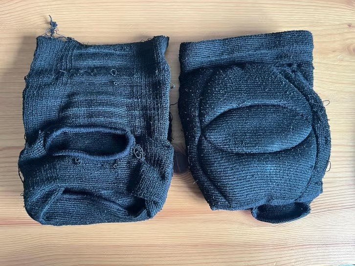 Kniebeschermers Sport – Zwart – M maat, Ophalen, Gebruikt, Bescherming