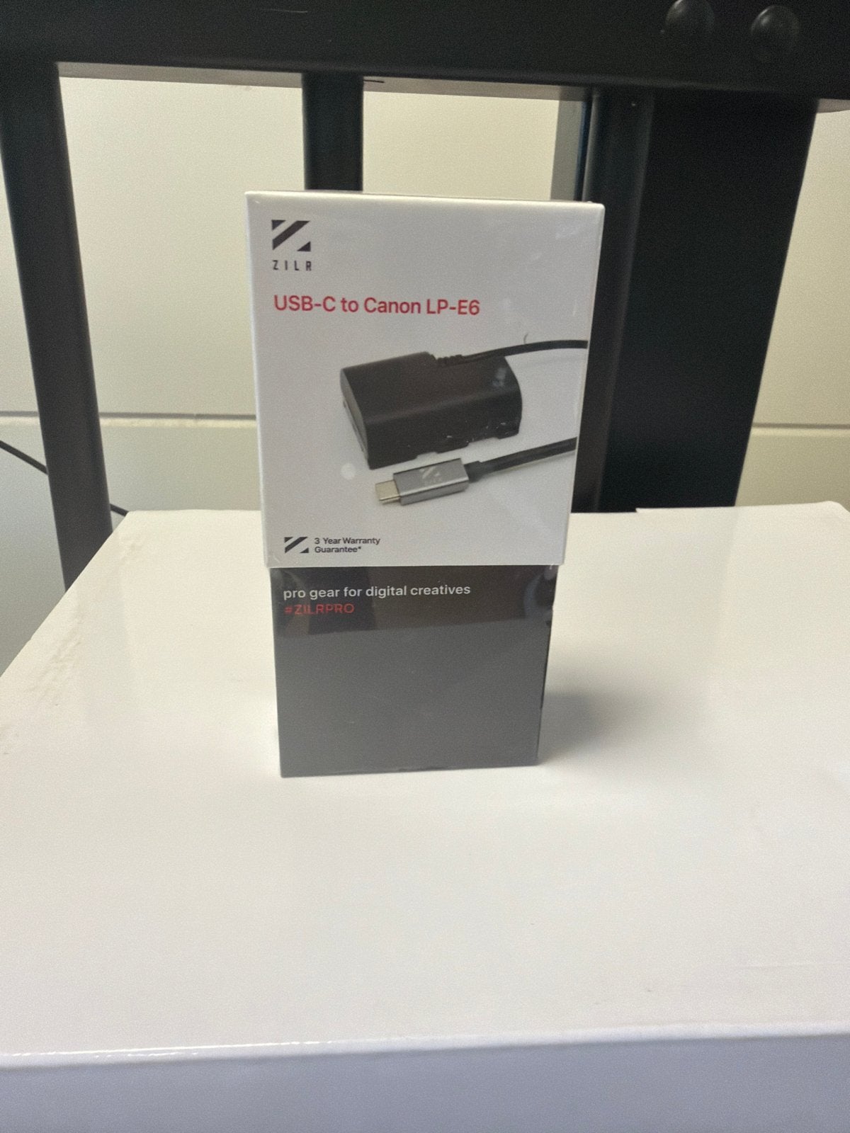 ZILR USB-C naar Canon LP-E6 Dummy Batterij Kabel, Audio, Tv en Foto, Canon, Overige merken, Nieuw, Inclusief USB-kabel