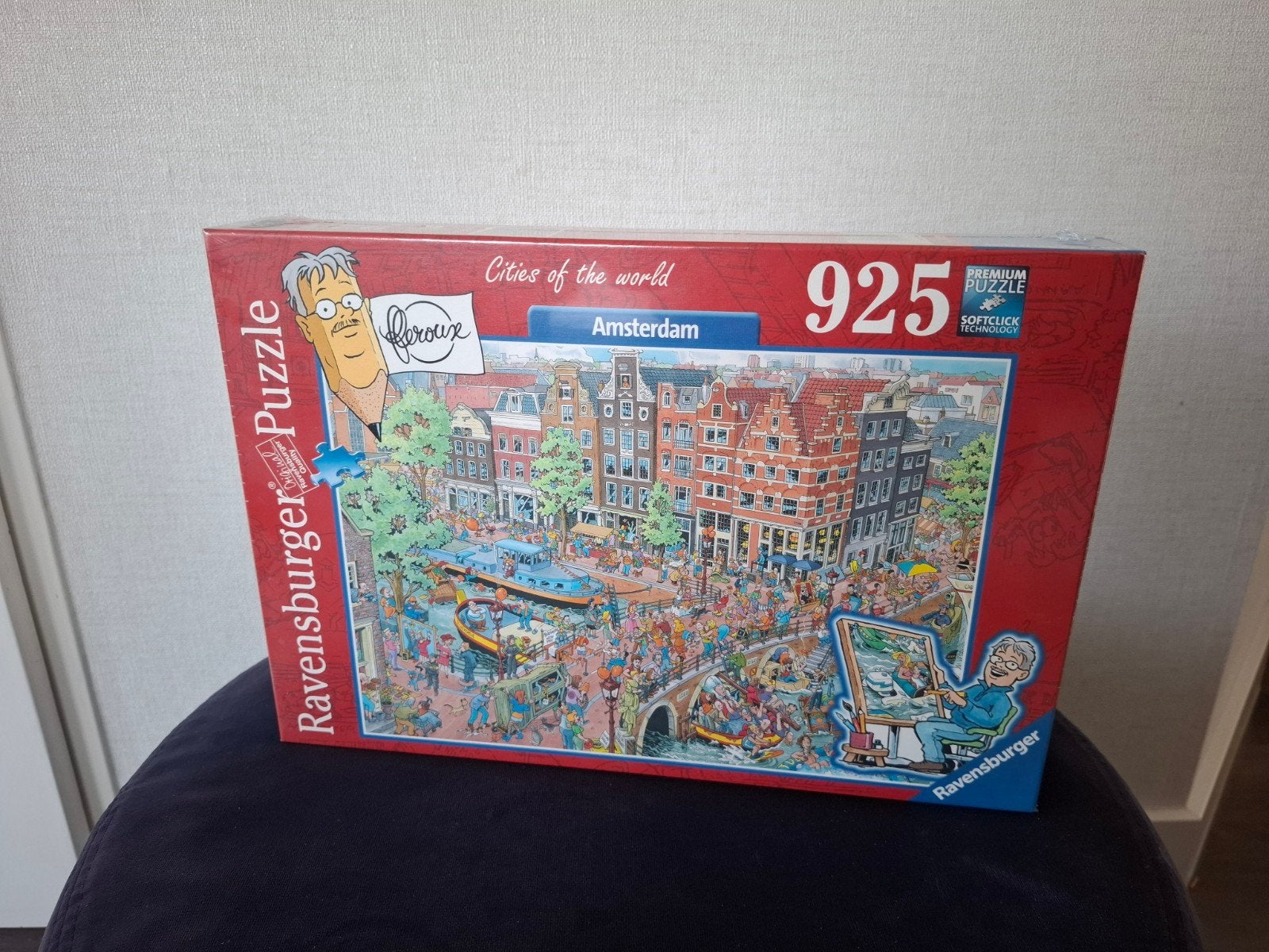 Ravensburger Puzzel | Amsterdam | 925 stukjes, Ophalen of Verzenden, 500 t/m 1500 stukjes, Nieuw, Legpuzzel