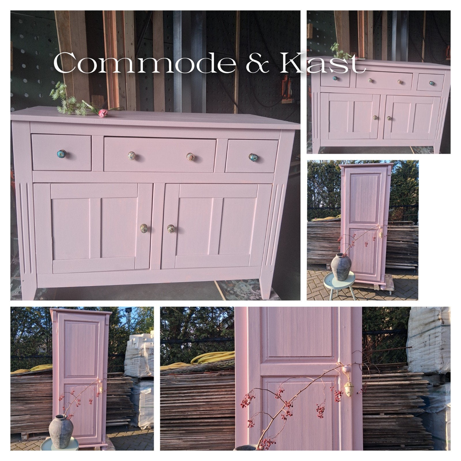 Commode en kast babykamer, Ophalen