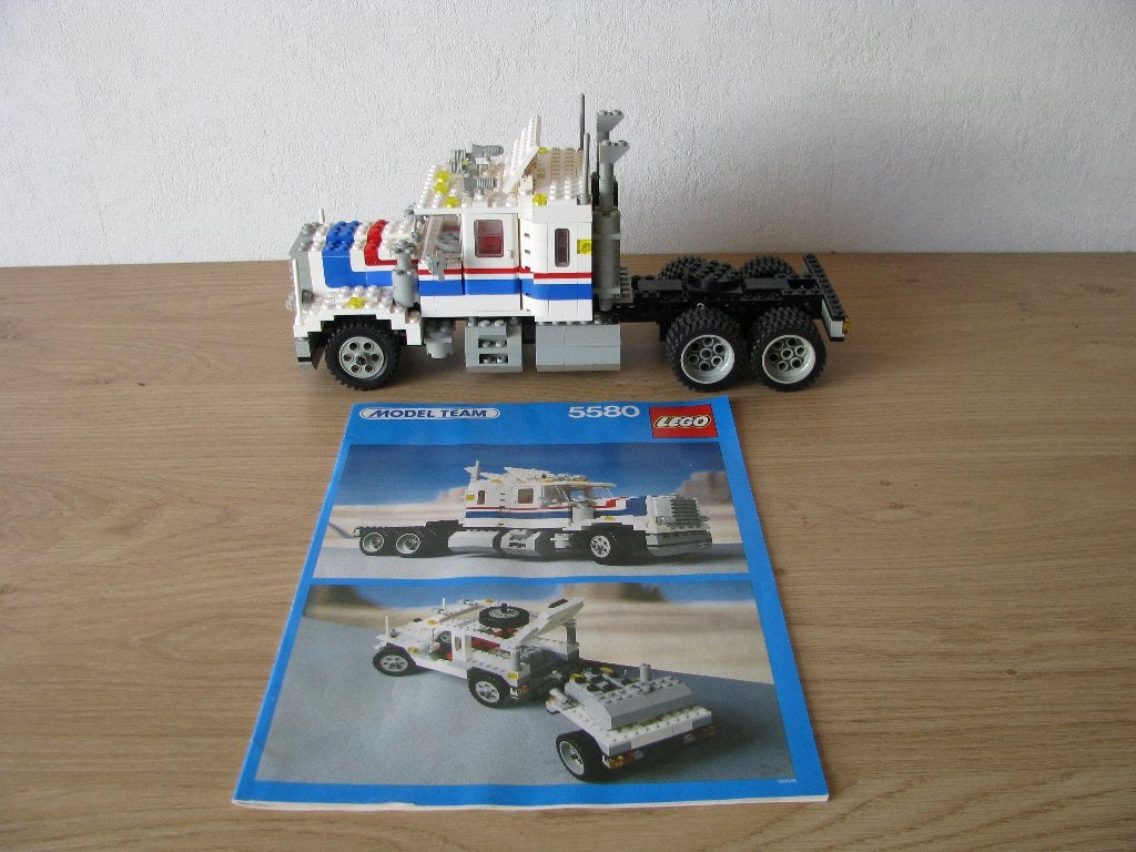 Lego Modelteam - 5580 - Highway Rig, Ophalen, Lego, Compleet, Zo goed als nieuw