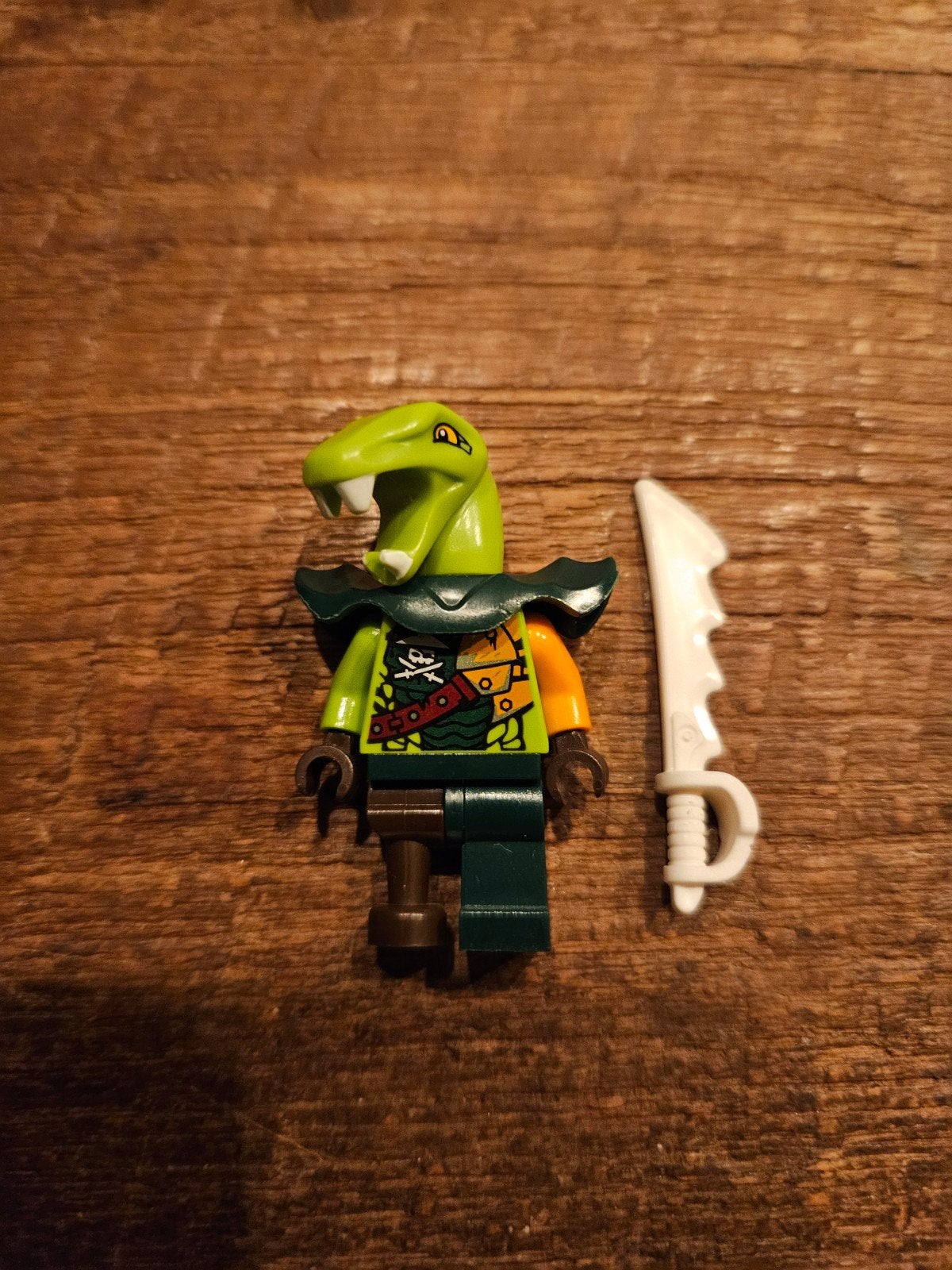 LEGO Clancee Minifiguur met Epauletten en Zwaard, Verzenden, Lego, Zo goed als nieuw, Minifiguur