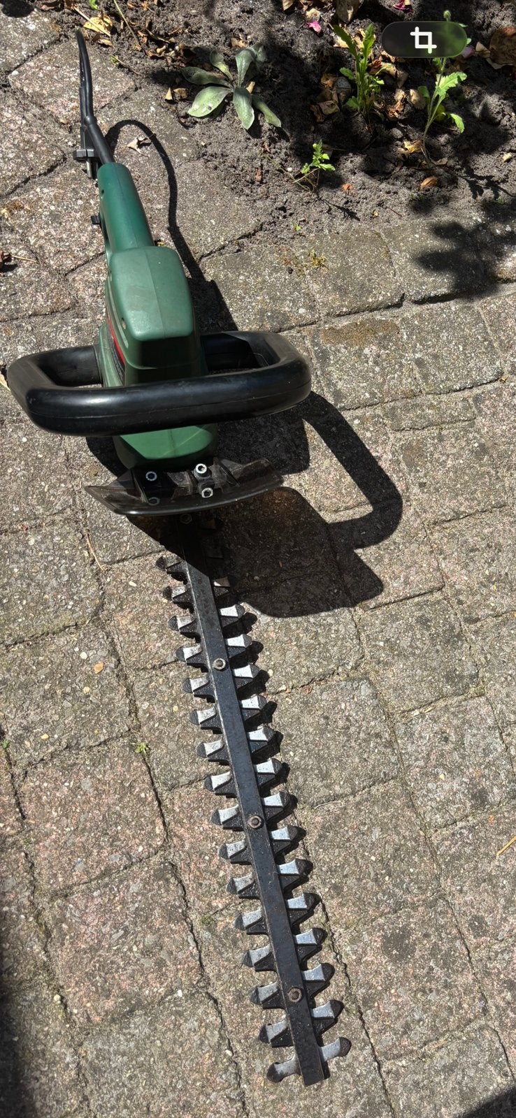 Bosch PHS 46 G Electrische Heggenschaar werkt nog prima, Tuin en Terras, Ophalen of Verzenden, Gebruikt, Elektrisch