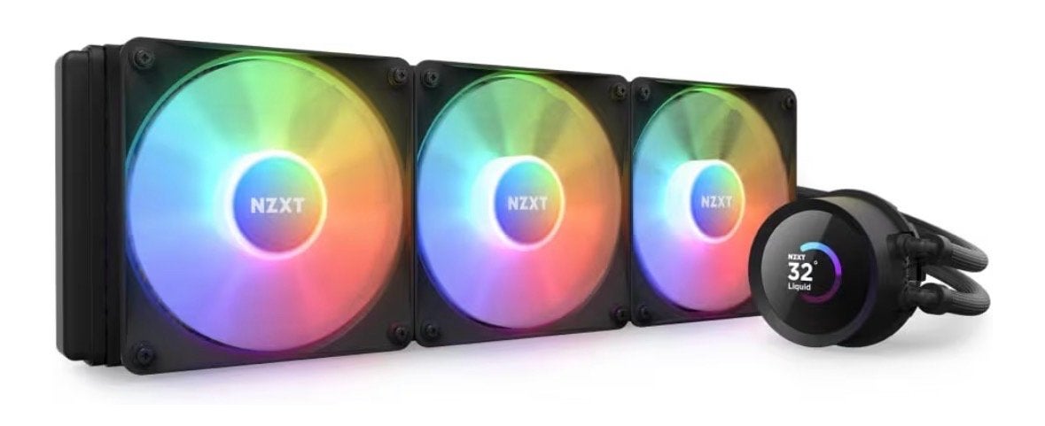 NZXT Kraken 360 RGB AIO Liquid CPU Koeler, Ophalen of Verzenden, Zo goed als nieuw, Waterkoeling