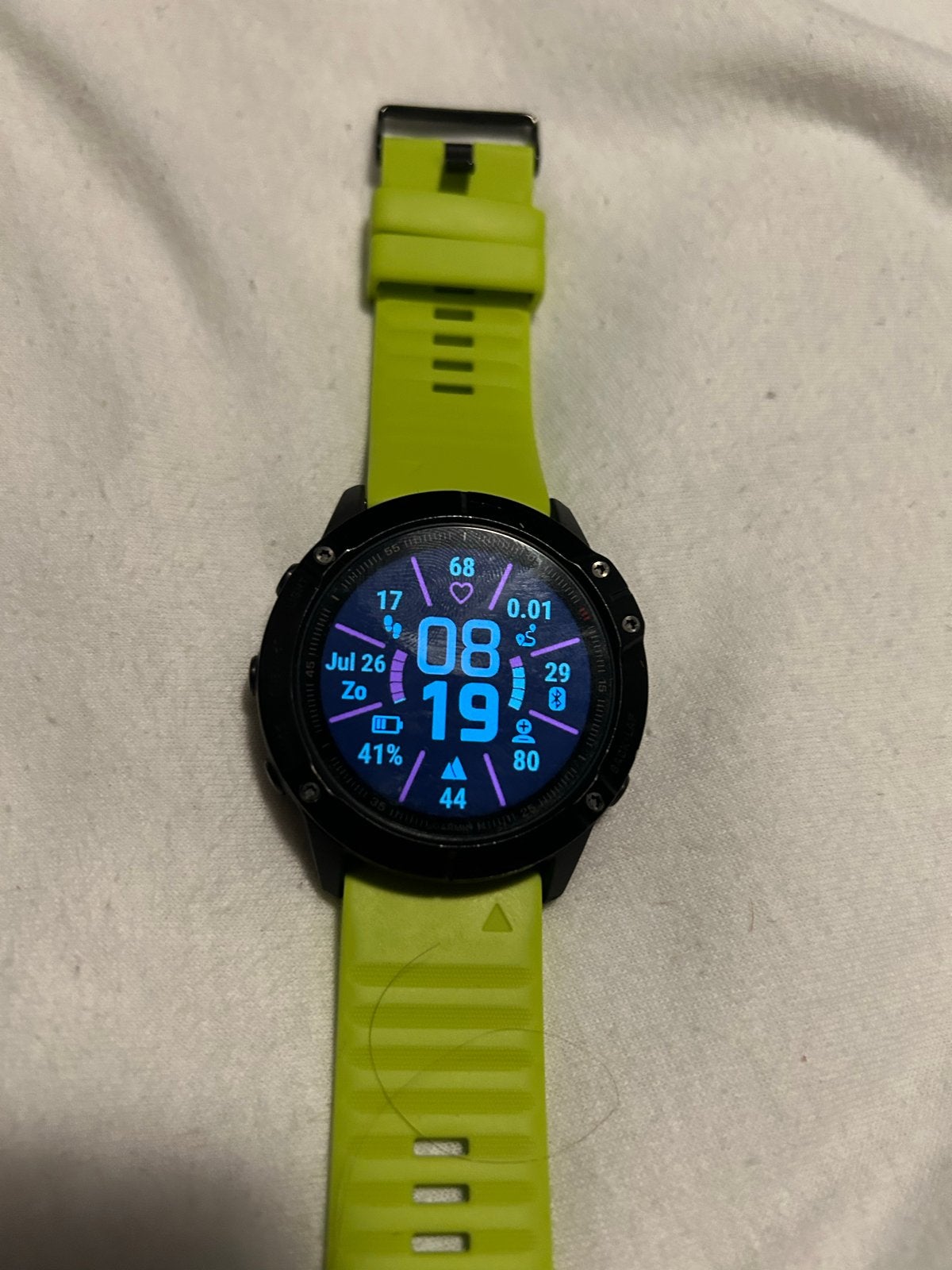 Garmin Fenix 6X Sapphire Multisport GPS Horloge, Ophalen, Afstand, Zwart, Zo goed als nieuw