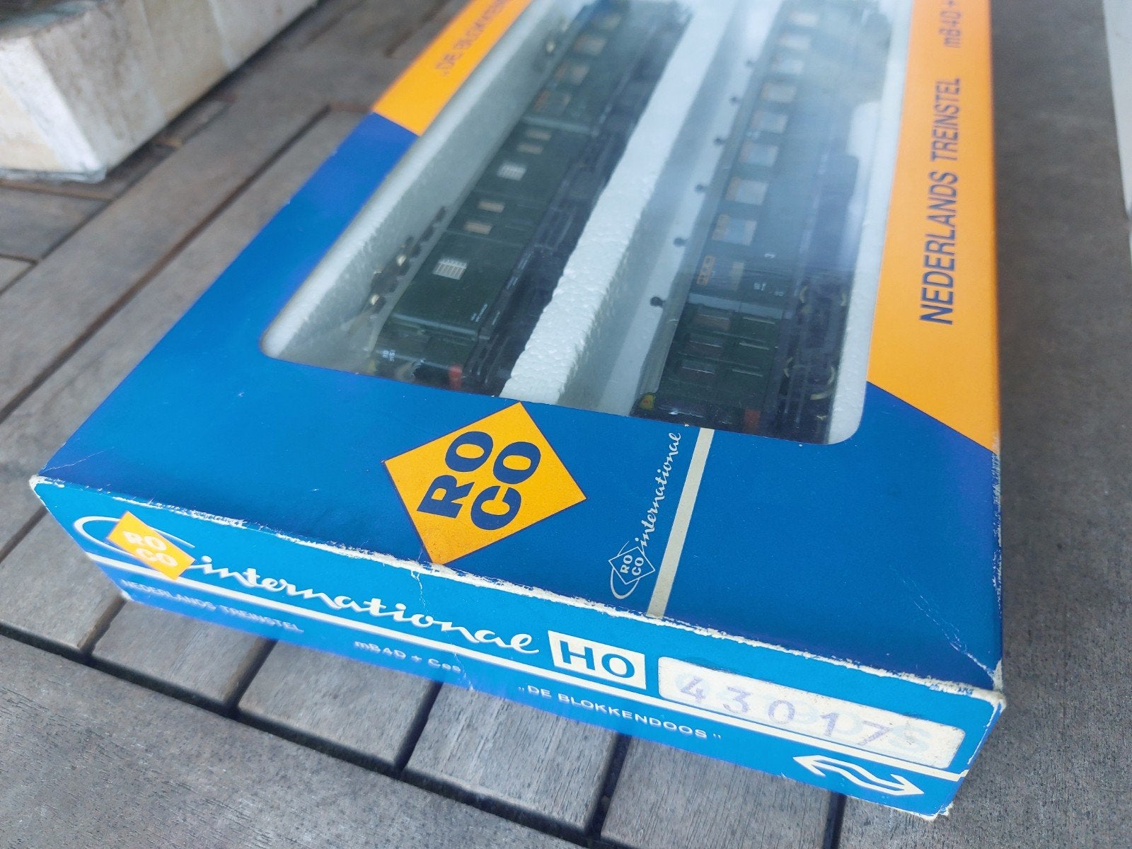 Blokkendoos ROCO, Hobby en Vrije tijd, Gelijkstroom, Wagon, Ophalen of Verzenden, Zo goed als nieuw