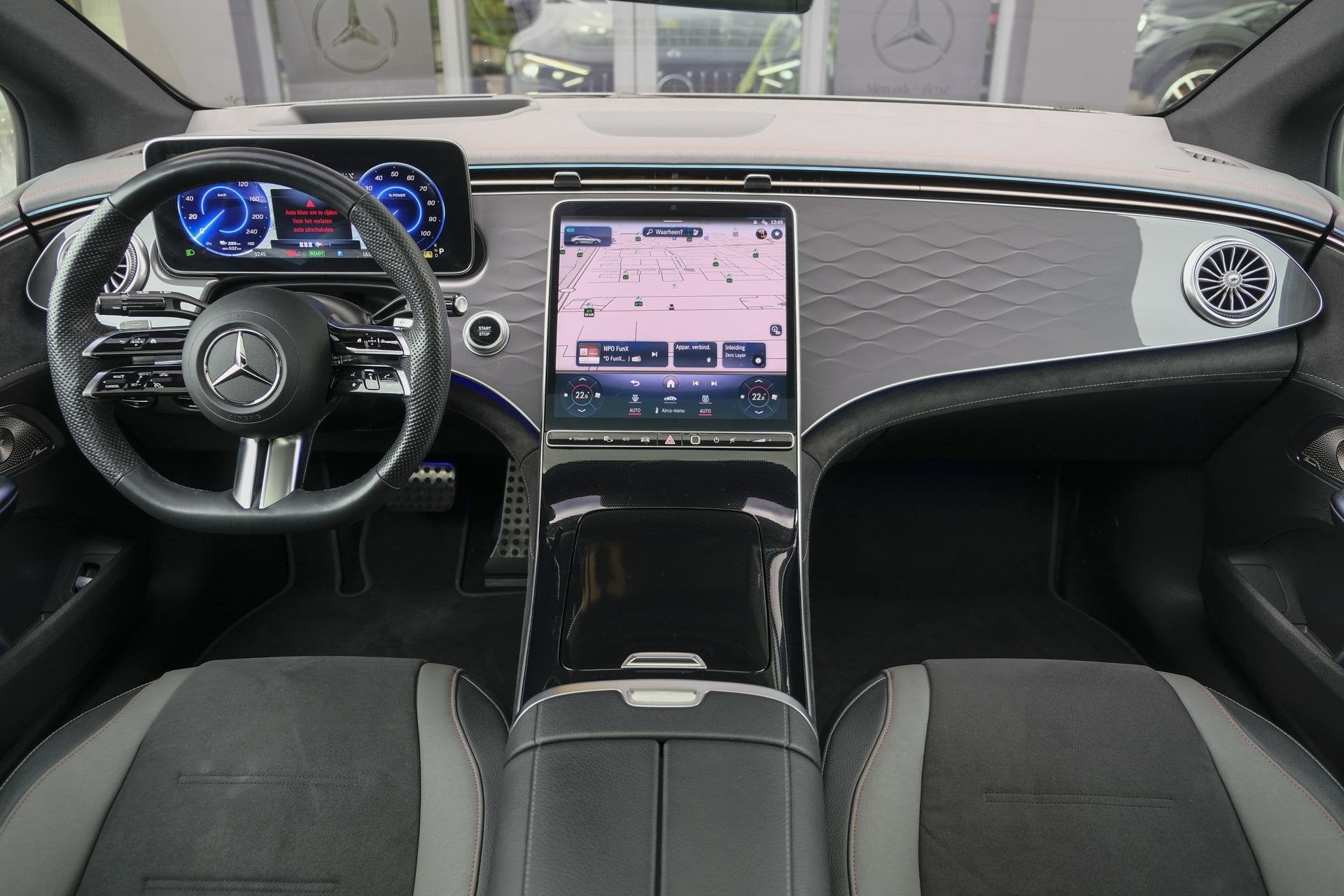 Mercedes-Benz EQE 350+ AMG 292pk 91 kWh Panoramadak Burmeste, Automaat, Achterwielaandrijving, Gebruikt, Zwart