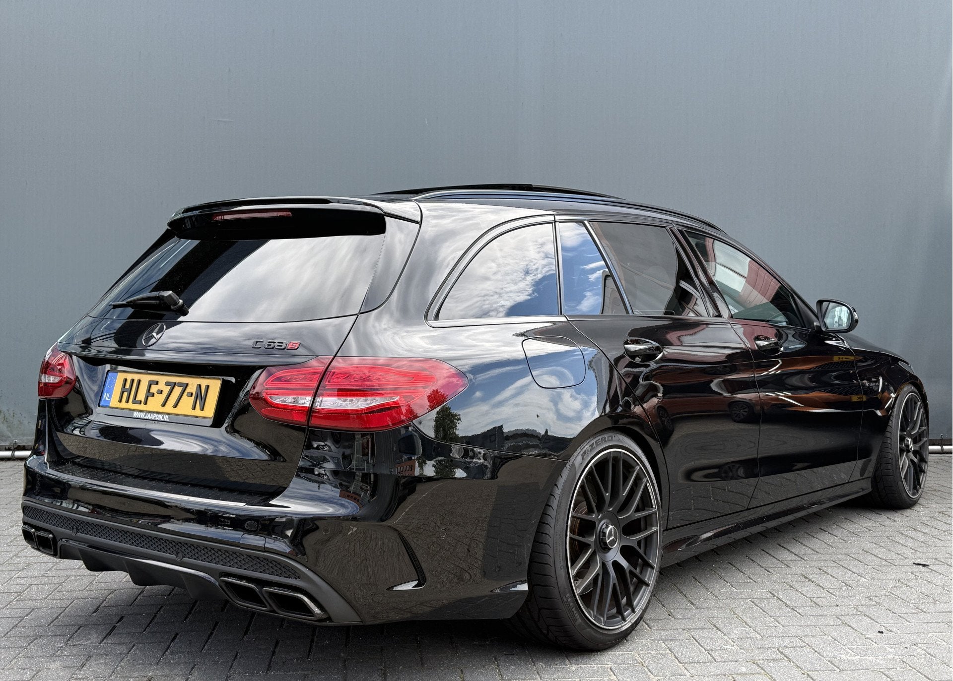 Mercedes-Benz C-Klasse 63-AMG Estate BWJ 2017 | 476 PK | BUR, Auto's, Automaat, Achterwielaandrijving, Gebruikt, Met garantie (alle)