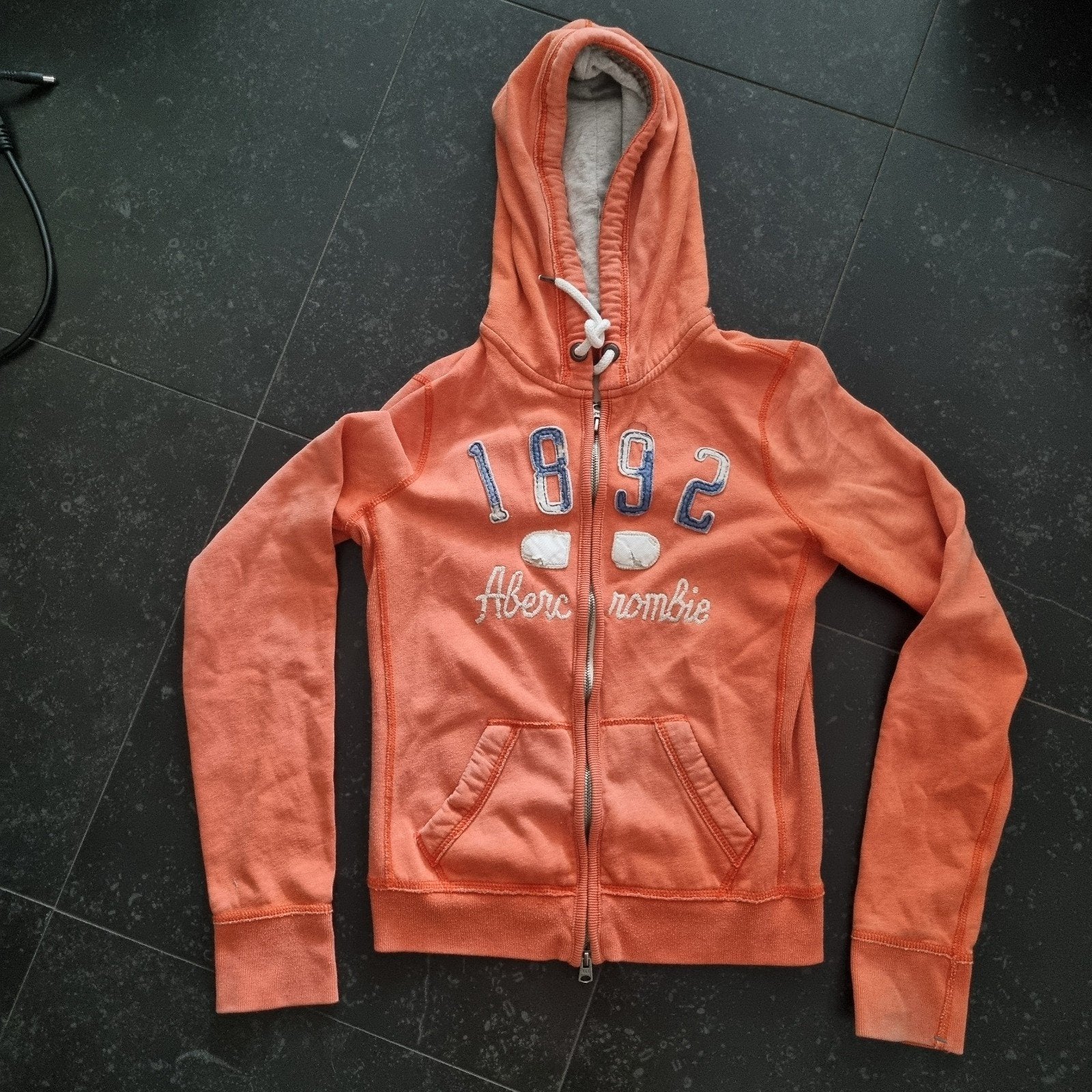 Abercrombie & Fitch vesten maat S, Kleding | Dames, Truien en Vesten, Oranje, Ophalen of Verzenden, Maat 36 (S), Gedragen